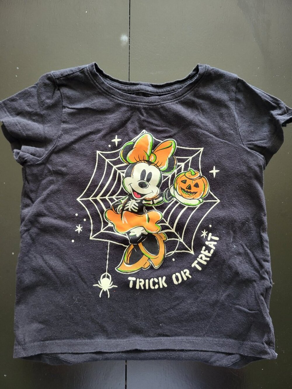 Girls Minnie Mouse Halloween Shirt